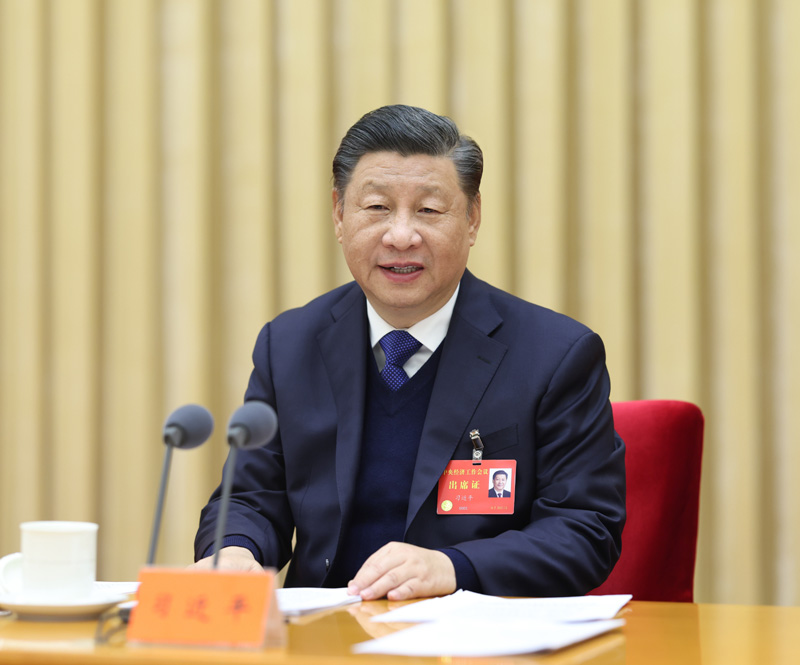 12月8日至10日,中央经济工作会议在北京举行。中共中央总书记、国家主席、中央军委主席习近平出席会议并发表重要讲话。新华社记者 王晔 摄